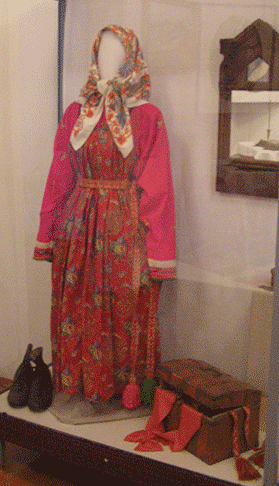 Праздничная одежда пинежских крестьян конца XIX века